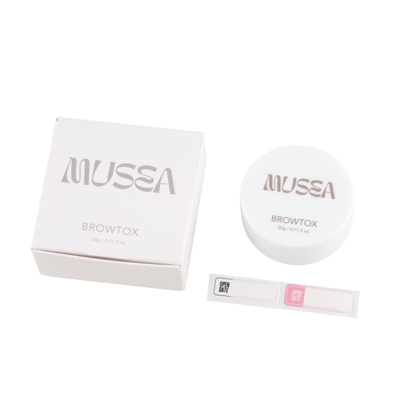 Scrub sourcils et paupières