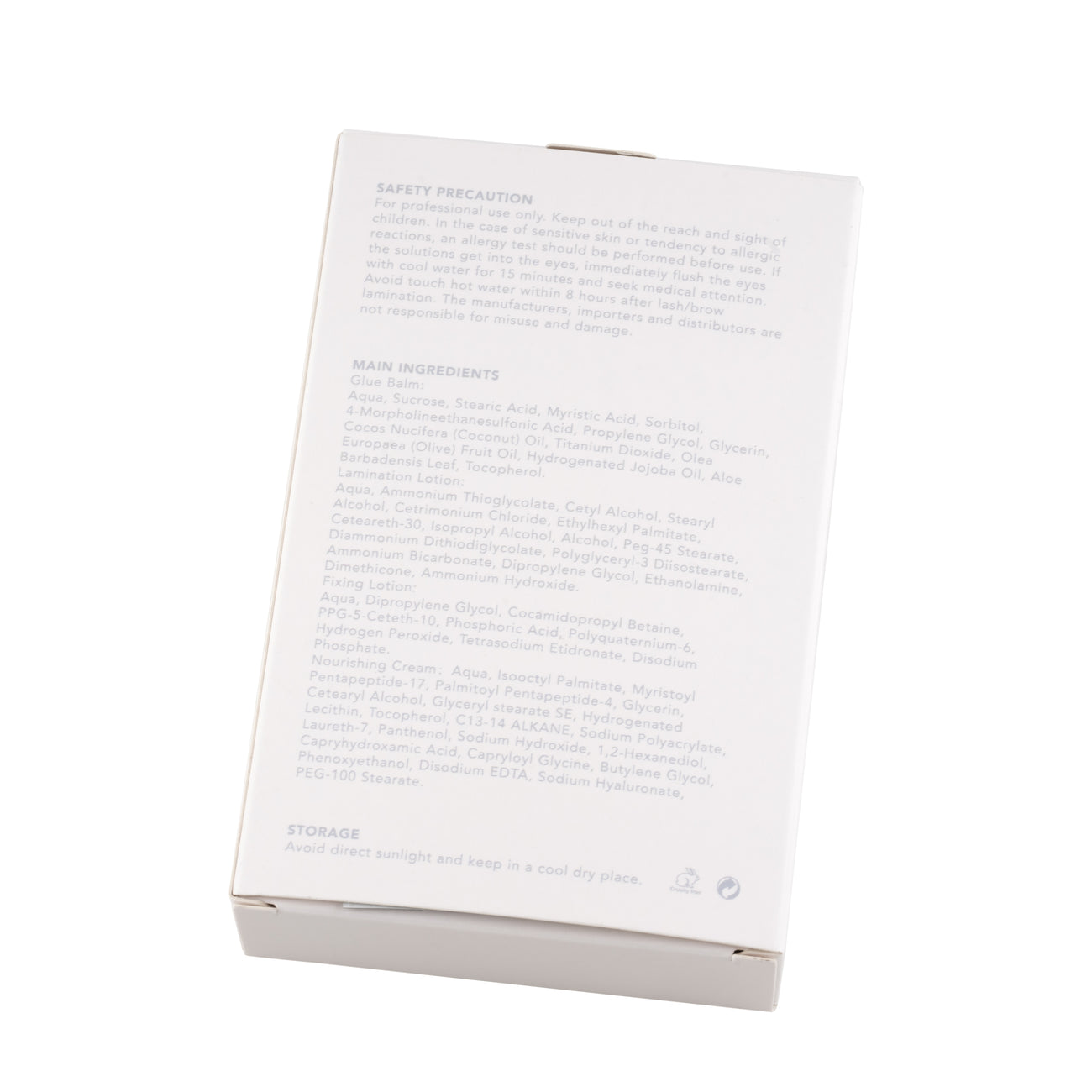 Kit mini — rehaussement de cils
